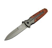 GB DA59 Avcı Tip Kamp Çakısı 21 cm - Metal & Ahşap Sap