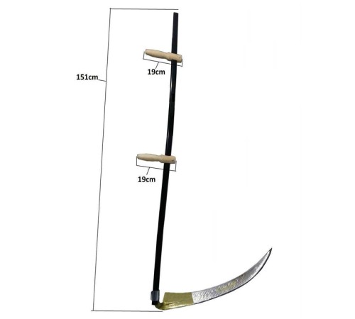 Günaş Komple Tırpan - Metal Saplı 6 Parça Set - Ahşap Elcik 65 cm Günaş Komple Tırpan - Metal Saplı 6 Parça Set - Ahşap Elcik 65 cm