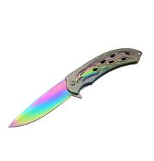 Kartal  Rainbowi TK 21 cm Kamp / Outdoor Çakı  - Yarı Otomatik, Kutulu
