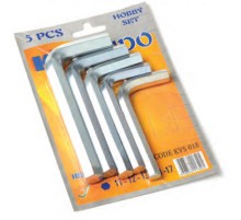 Kendo Büyük 6 Köşe Alyan Seti 5 Parça