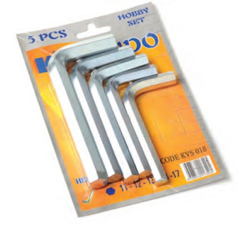 Kendo Büyük 6 Köşe Alyan Seti 5 Parça Kendo Büyük 6 Köşe Alyan Seti 5 Parça