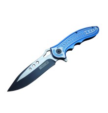 Lanmark T60B Kamp Çakı 20 cm - Mavi Sap, Otomatik