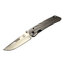 Lanmark Umnumzaan T 50 Gri Kamp Çakı 22,5cm - Manuel, Oluklu