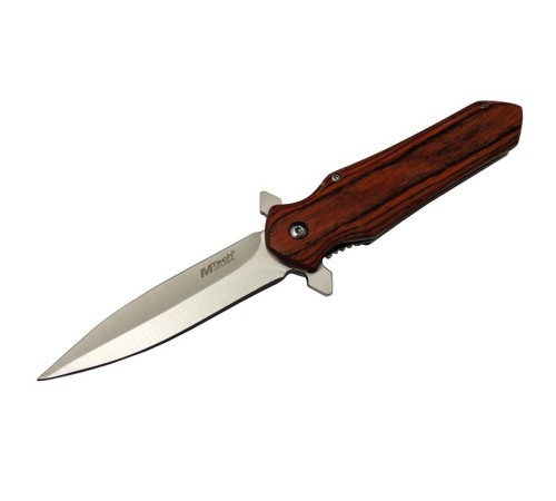 4-11 Kahverengi Kamp Çakı 21cm- Yarı Otomatik, Ahşap Sap 4-11 Kahverengi Kamp Çakı 21cm- Yarı Otomatik, Ahşap Sap