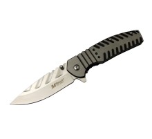 4 14 Gri Kamp Çakı 21cm - Yarı Otomatik, Metal Sap