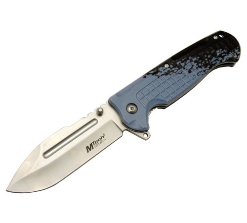 4281 Mavi Kamp Çakı 21cm - Yarı Otomatik, Oluklu 4281 Mavi Kamp Çakı 21cm - Yarı Otomatik, Oluklu