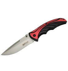 Handsome 455 Kırmızı Kamp Çakı 21cm - Yarı Otomatik
