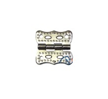 Papatya Menteşe - Küçük 20x20 mm, Nikel, 100 Adet
