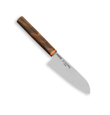 12105 Titan East Santoku Şef Bıçağı 16 cm - Ceviz Sap