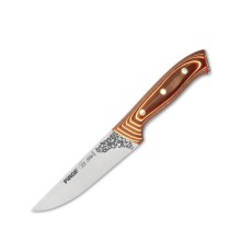32101 Elite Kurban, Kasap Bıçağı 14,5 cm - Kahverengi Perçinli Kompozit Sap