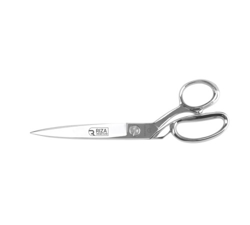 Rıza 7500-10 Tekstil / Yatık Terzi Makası No: 10 inç / 25,04 cm - Krom Rıza 7500-10 Tekstil / Yatık Terzi Makası No: 10 inç / 25,04 cm - Krom