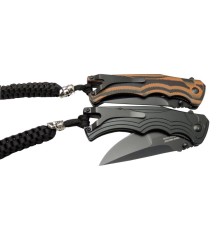 Sog Tighe Fifhter BRT 863ZBR Kahverengi Kamp Çakı 21cm - Yarı Otomatik, İpli