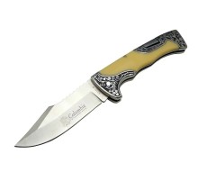 A3157C Av / Kamp Çakı 23 cm - Sedef İşlemeli Saplı