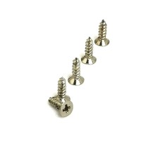 Klips, Menteşe, Ayak, Ağaç, Sunta Vidası 2,2x6,5mm - Nikel 100 Adet