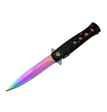 Venom K033 Gökkuşağı Kamp Çakı 23cm- Yarı Otomatik