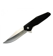 Tırtıklı Siyah Çakı 22 cm Yarı Otomatik