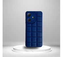 İnfinix Hot 30İ Uyumlu  Silikon Madlen Case LACİVERT
