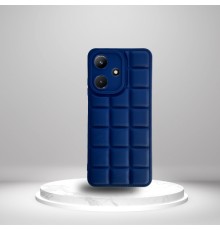 İnfinix Hot 30İ Uyumlu  Silikon Madlen Case LACİVERT