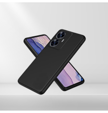 REALME C55 RUBBER SİLİKON KILIF SİYAH