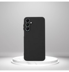 Samsung Galaxy A16  Rubber Esnek Yumuşak Silikon Tam Koruma Telefon Kılıfı Kapak SİYAH