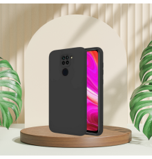 XİAOMİ REDMİ NOTE 9 RUBBER SİLİKON KILIF SİYAH