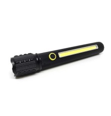 Şarjlı Işıldaklı Zoomlu 10W El Feneri GS400