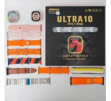 Ultra 10 49 mm 10 Kordonlu Ios Ve Andrıod Uyumlu Akıllı Saat
