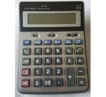 12 Haneli Büyük Boy Hesap Makinesi 6118
