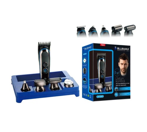 5 IN 1 Saç Sakal Burun Traş Makinesi KP-690