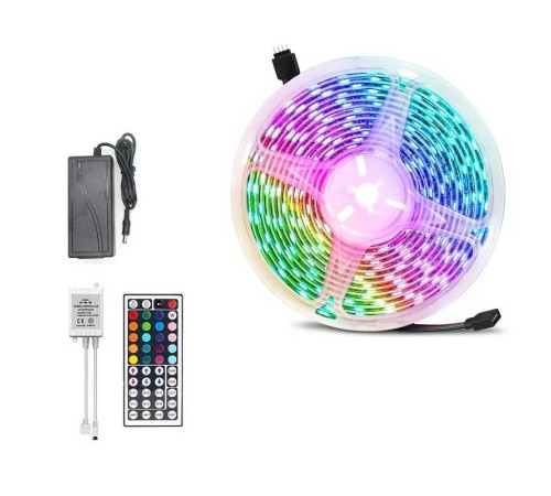 3 Çipli Led Strip WN-1144 5050 Smd Type RGB Kumandalı 5 Metre Şerit Led