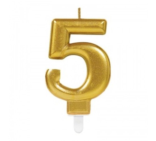 5 Rakam Mum Gold Renk 5 Rakam Mum Gold Renk