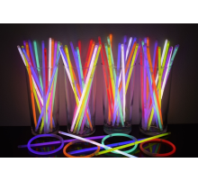 Glow Fosforlu Neon Bileklik 50 Adet