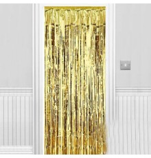 Işıltılı Duvar ve Kapı Perdesi Gold 90x200 cm
