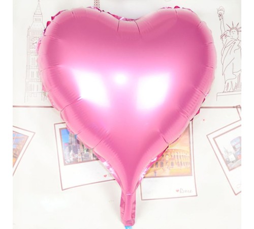 Kalp Uçan Balon Folyo Pembe 80 cm 32 inç Kalp Uçan Balon Folyo Pembe 80 cm 32 inç