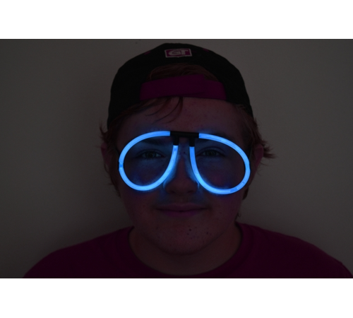 Karanlıkta Parlayan Fosforlu Glow Stick Gözlük Fosforlu Gözlük Mavi Renk Karanlıkta Parlayan Fosforlu Glow Stick Gözlük Fosforlu Gözlük Mavi Renk