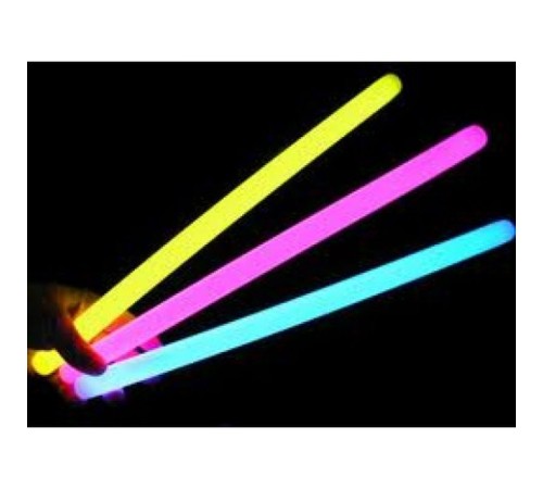 Karanlıkta Parlayan Fosforlu Glow Stick Kalın Çubuk 30 cm 1 Adet Karanlıkta Parlayan Fosforlu Glow Stick Kalın Çubuk 30 cm 1 Adet