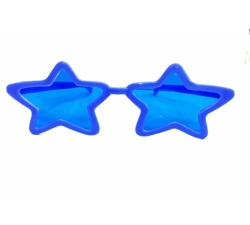Mavi Renk Mega Boy Megastar Yıldız Şekilli Parti Gözlüğü Mavi Renk Mega Boy Megastar Yıldız Şekilli Parti Gözlüğü