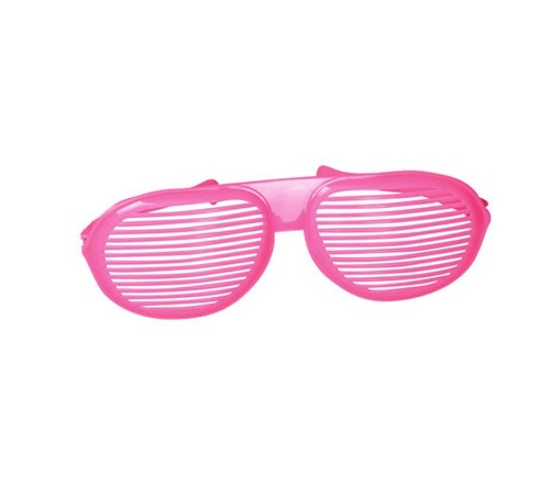 Pembe Renk Mega Boy Jumbo Panjur Şekilli Parti Gözlüğü Pembe Renk Mega Boy Jumbo Panjur Şekilli Parti Gözlüğü