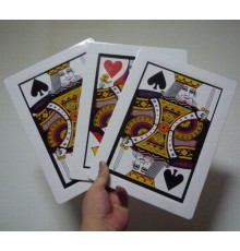 üç Kart Monte Sihirbazlık Oyunu  Basit Etkileyici Sihirbazlık Oyunu 0040- 3 Kart Fiyatı