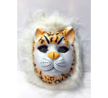 Peluş Kaplan Maskesi Karışık 1 Adet