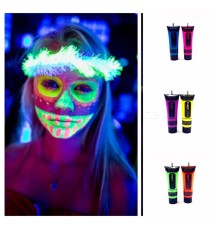 Glow Stick Boya Fosforlu Krem Boya 12 Adet