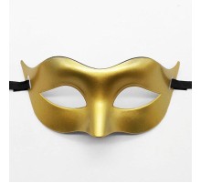 Altın Renk Masquerade Kostüm Partisi Venedik Balo Maskesi