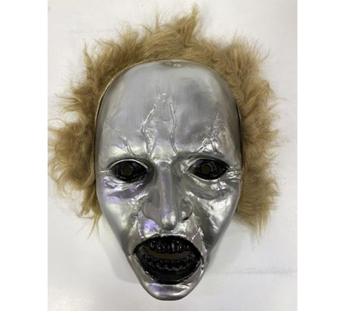Açık Kahve Saçlı Plastik Michael Myers Maskesi 26x17 cm Açık Kahve Saçlı Plastik Michael Myers Maskesi 26x17 cm