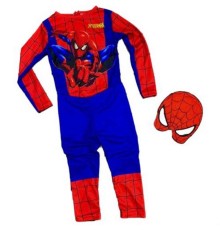 Örümcek Adam Kostümü Maskeli - Çocuk Spiderman Kostümü 11-12 Yaş