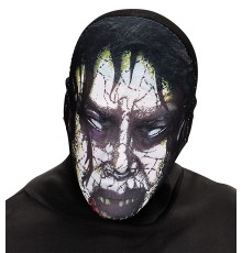 Kafaya Tam Geçmeli Bez Zombie Maskesi - Streç Korku Maskesi - 3d Baskılı Maske Model 6