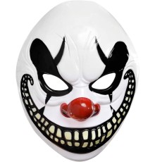 Freak Show Joker Maske 26x16 Cm