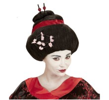 Çinli Peruk Japon Peruğu Geisha Peruğu Çocuk ve Yetişkin Boy