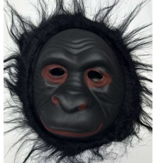Orangutan Maskesi - Maymun Maskesi - Goril Maskesi Yetişkin Çocuk Uyumlu Siyah Renk Model 3