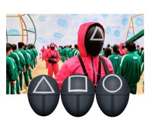 Squid Game Maskesi 3 Model Toplam 30 Adet İthal Orjinal A Kalite Maske - Kampanya Ürünü