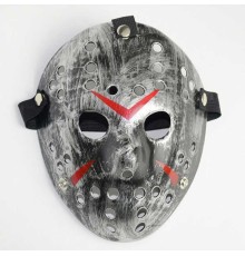 Jason Maskesi Hannibal Maskesi Metal Gümüş Renk 20x25 Cm
